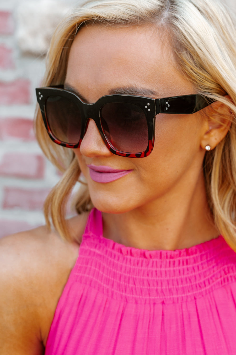 THE "WINSTON" WAYFARE SQUARE SUNGLASSES-SUNGLASSES