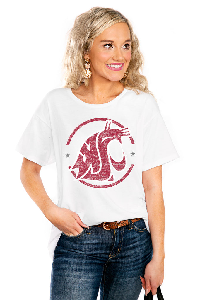WASHINGTON STATE COUGARS "END ZONE" THE EASY TEE - Shop The Soho
