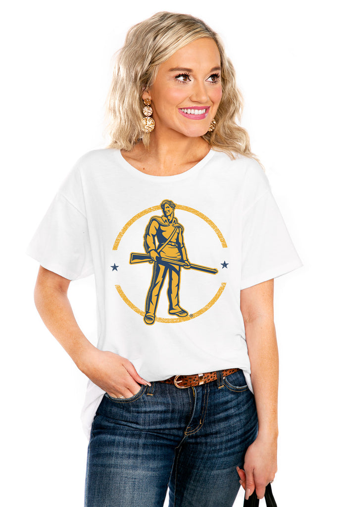 WEST VIRGINIA MOUNTAINEERS "END ZONE" THE EASY TEE - Shop The Soho