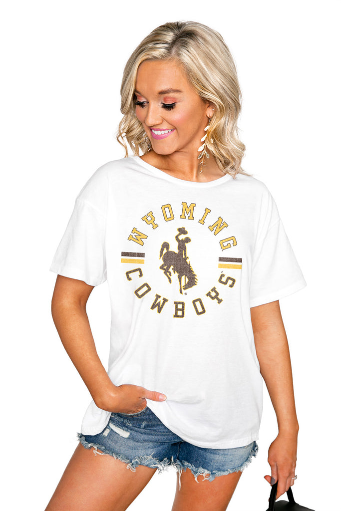 WYOMING COWBOYS "VINTAGE DAYS" THE EASY TEE - Shop The Soho