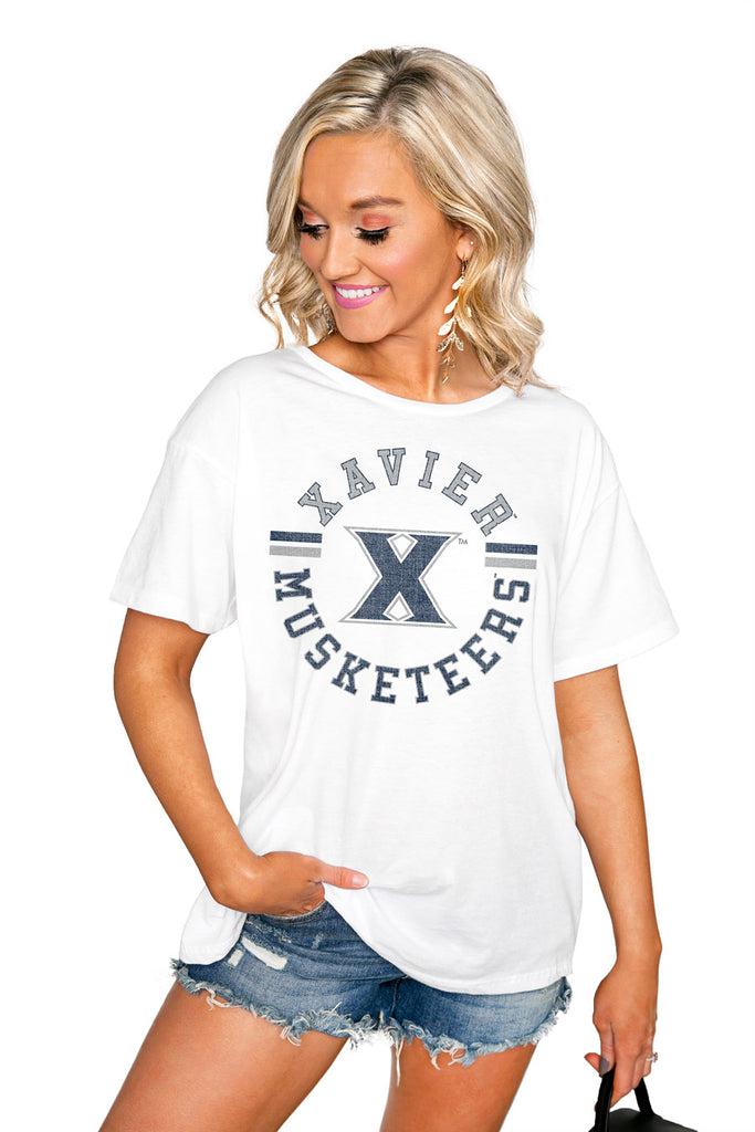 XAVIER MUSKETEERS "VINTAGE DAYS" THE EASY TEE - Shop The Soho