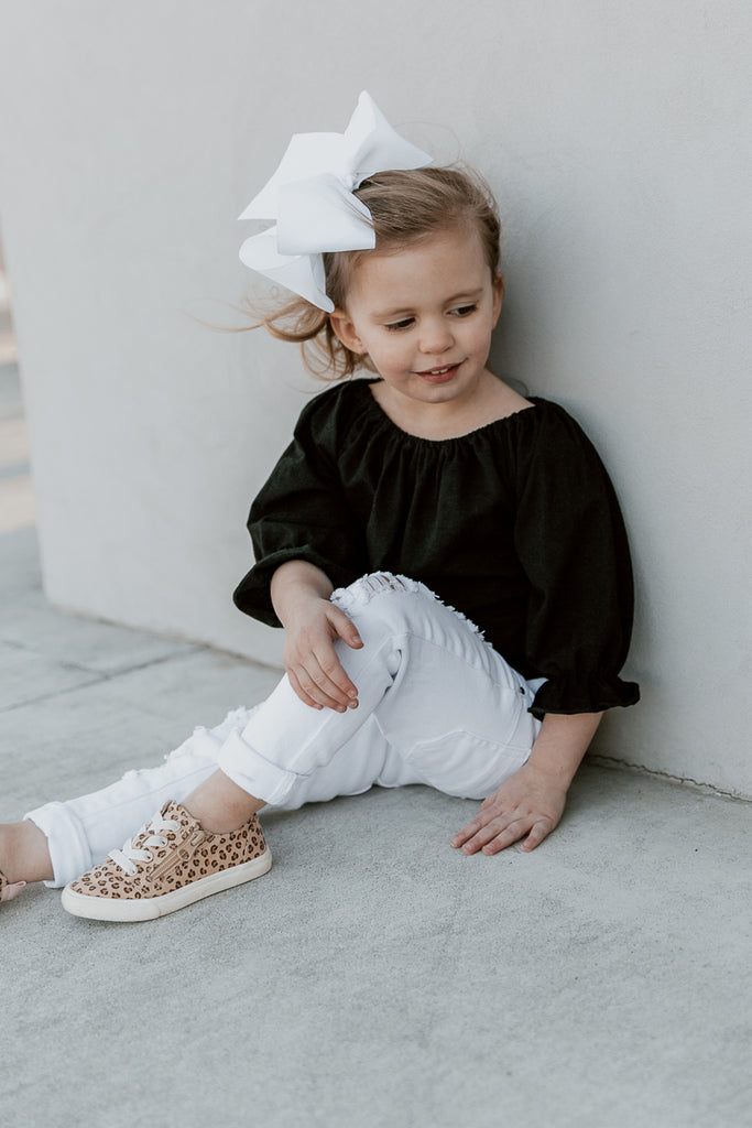 THE "WILD ESCAPE" TODDLER OFF THE SHOULDER TOP AND BELL BOTTOMS - Shop The Soho